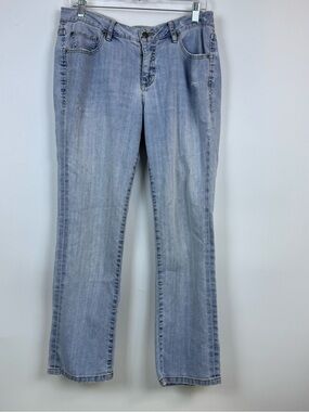 Light Blue Women’s Straight-Leg Jeans